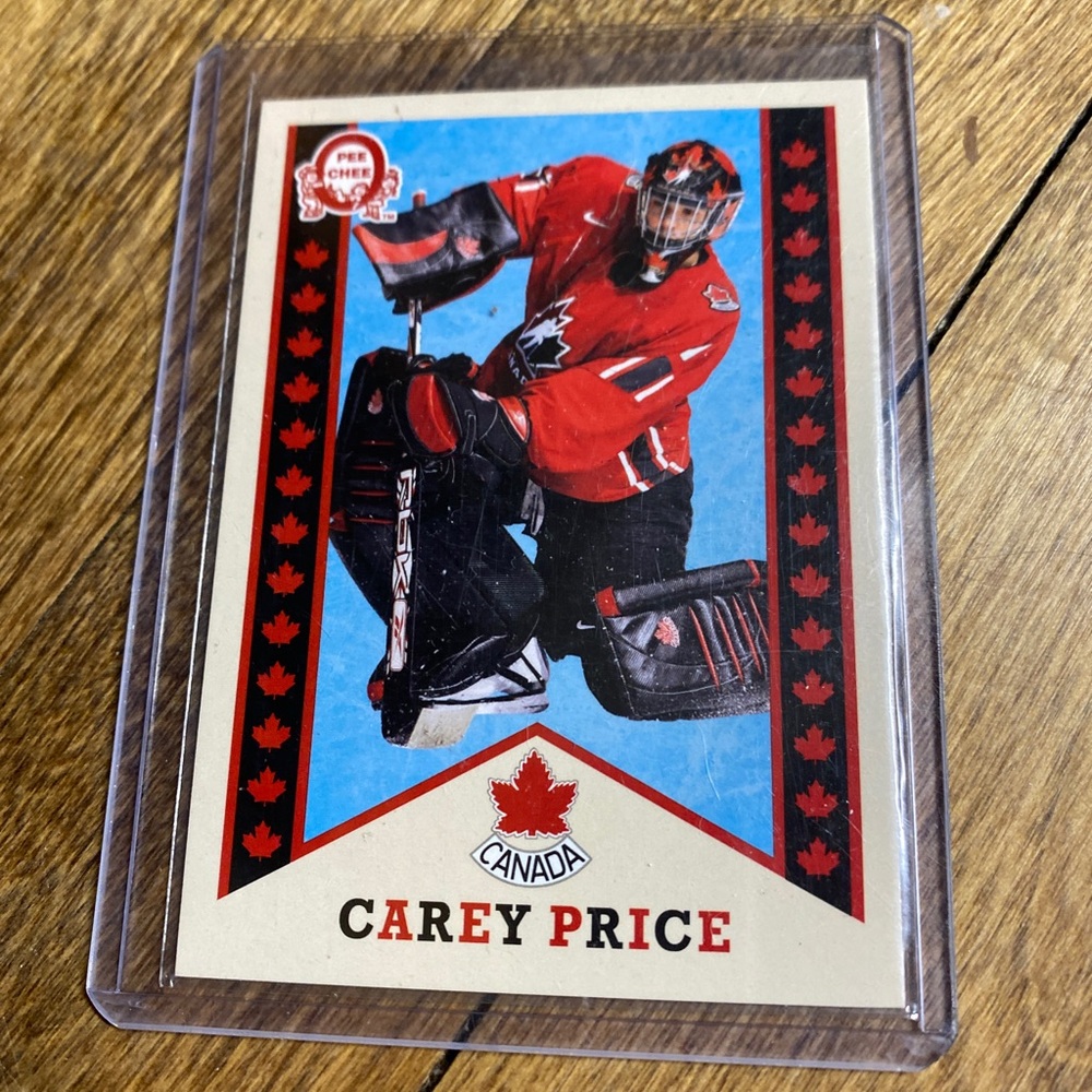 Carey Price Hockey Trading Card